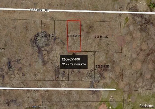 Photo 1 of Land for sale at 0000 Coolidge Dr, Grand Blanc, MI 48507 | MLS# 60383382 | Listing updated on 2026-07-06