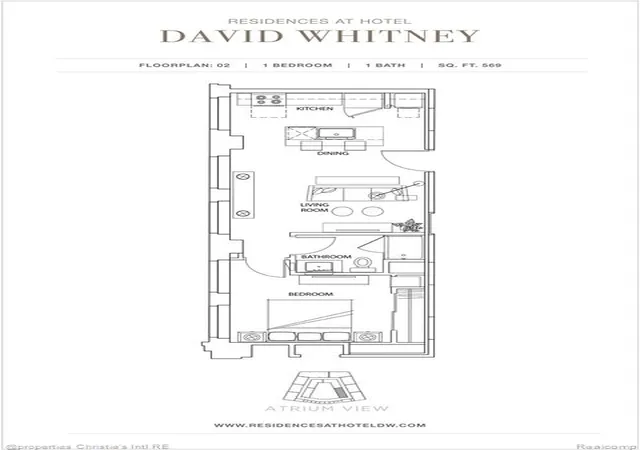 Homes for sale in Detroit, MI | 1 Park Ave #1402, Detroit, MI 48226 | MLS# 60977333
