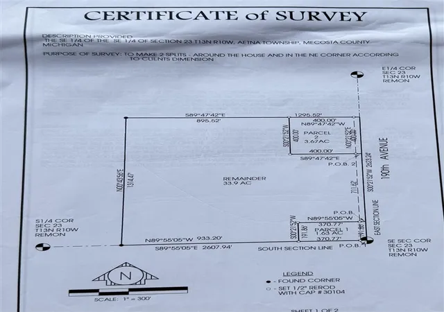 Photo 3 of Land for sale at 2047 190th Avenue, Morley, MI 49336 | MLS# 70549681 | Listing updated on 2026-08-04
