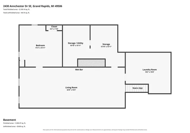 Photo 47 of Single family home for sale at 2430 Annchester Dr, Grand Rapids, MI 49506 | MLS# 70547927 | Listing updated on 2026-09-11