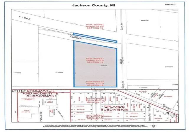 Photo 2 of Land for sale at Vl Losey St, Jackson City Jackson, MI 49203 | MLS# 70459620 | Listing updated on 2025-04-02