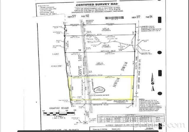 Homes for sale in Marenisco, MI | Tbd E Shore Rd, Marenisco, MI 49947 | MLS# 50214385