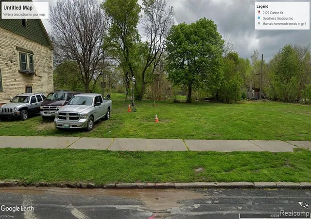 Photo 1 of Land for sale at 2122 Canton St, Detroit, MI 48207 | MLS# 60343790 | Listing updated on 2025-11-30