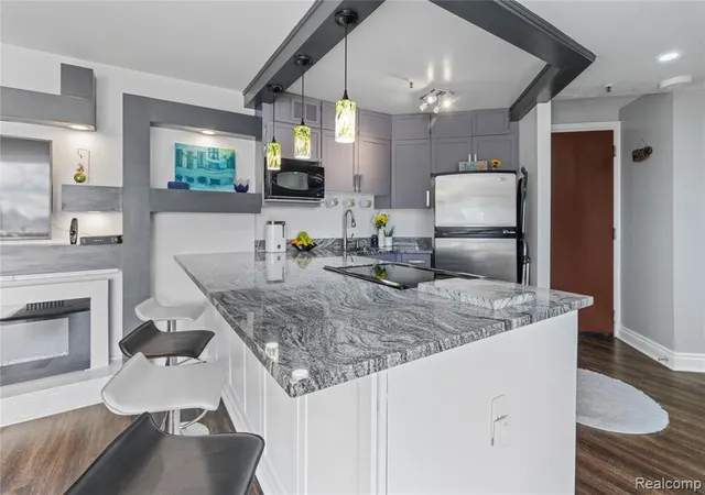 1st image of 1001 W Jefferson Ave #2H, Detroit, MI 48226 | MLS# 61009266