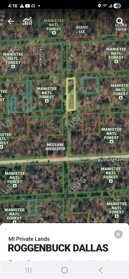 Land for sale at 836 E Minneapolis Ave, Idlewild, MI 49642 | MLS# 70566145