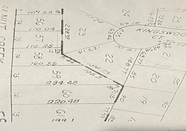 Photo 1 of Land for sale at Lot 57 Walnut Creek Dr, Flint, MI 48507 | MLS# 40163103 | Listing updated on 2026-09-15
