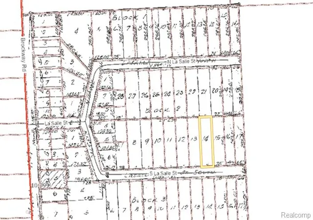 Photo 1 of Land for sale at 00 S La Salle St, Brockway, MI 48097 | MLS# 60941895 | Listing updated on 2026-03-24