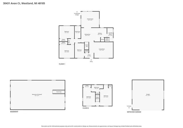 Homes for sale in Westland, MI | 30431 Avon Ct, Westland, MI 48185 | MLS# 70544087