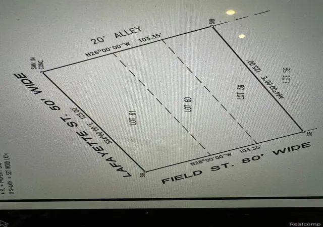 Photo 1 of Land for sale at 7320 E Lafayette St, Detroit, MI 48214 | MLS# 60325701 | Listing updated on 2026-09-14