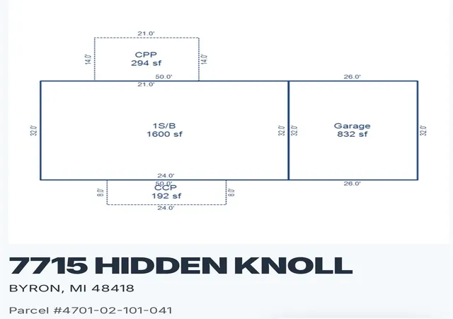 Photo 60 of Single family home for sale at 7715 Hidden Knoll Ct #41, Byron, MI 48418 | MLS# 70548086 | Listing updated on 2026-08-24