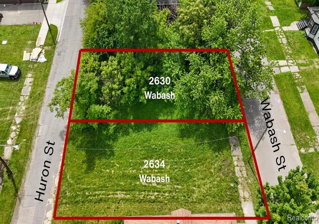 Photo 3 of Land for sale at 2634 Wabash St, Detroit, MI 48216 | MLS# 61005564 | Listing updated on 2026-07-07