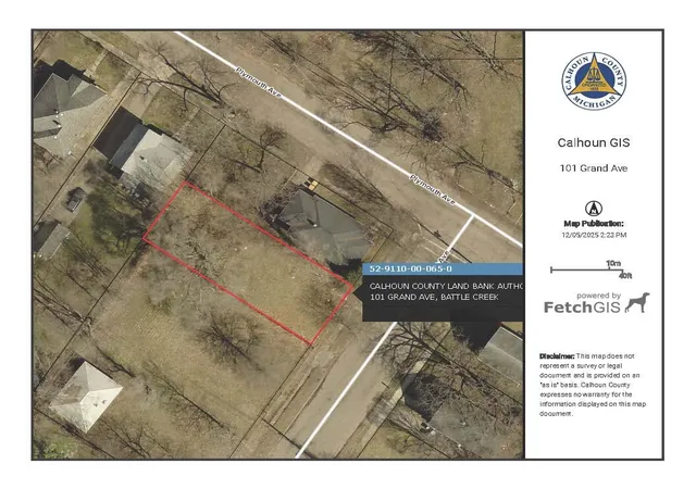 Photo 1 of Land for sale at 101 Grand Ave, Battle Creek, MI 49037 | MLS# 70508091 | Listing updated on 2026-08-05
