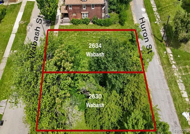 Photo 1 of Land for sale at 2630 Wabash St, Detroit, MI 48216 | MLS# 61005565 | Listing updated on 2026-07-07