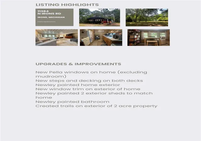25th image of 11384 N Irons Rd, Irons, MI 49644 | MLS# 70547600
