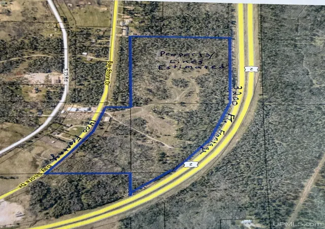 Photo 3 of Land for sale at Tbd Bayshore Dr & Us2 Rds, Rapid River, MI 49878 | MLS# 50220013 | Listing updated on 2026-09-02