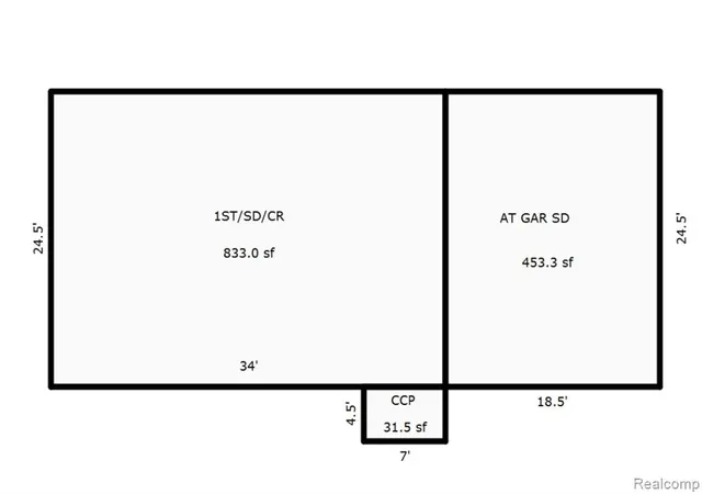 Homes for sale in Kimball, MI | 5602 Lapeer Rd, Kimball, MI 48074 | MLS# 60961698