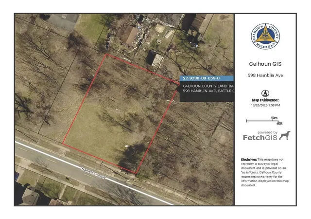 Photo 1 of Land for sale at 276 Lafayette Ave, Springfield, MI 49037 | MLS# 70502264 | Listing updated on 2026-08-10