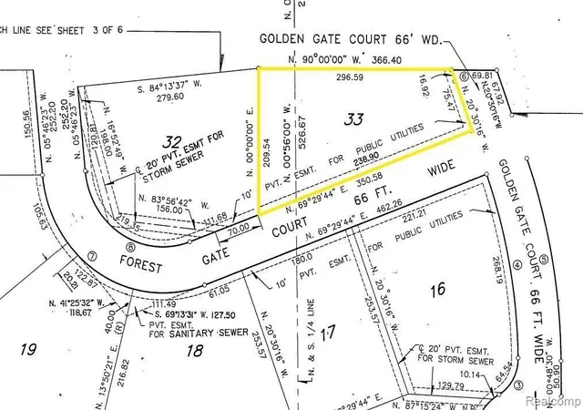 Photo 3 of Land for sale at 33 Forest Gate Ct, Grand Blanc, MI 48439 | MLS# 40159989 | Listing updated on 2026-09-21