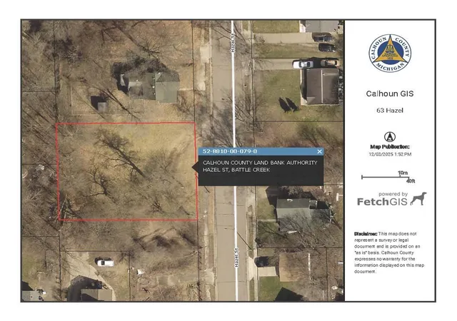 Photo 1 of Land for sale at 63 Hazel St, Battle Creek, MI 49037 | MLS# 70508093 | Listing updated on 2026-08-05