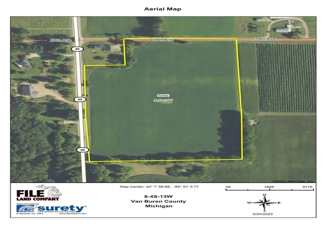 Photo 1 of Land for sale at 78505 M 40, Lawton, MI 49065 | MLS# 70513814 | Listing updated on 2026-02-05