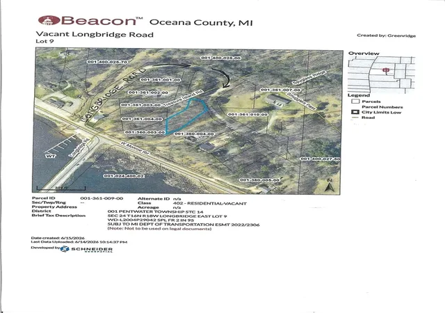 9th image of 0 Longbridge Rd, Pentwater, MI 49449 | MLS# 70539223