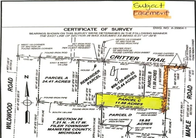 Photo 3 of Land for sale at Critter Trl, Manistee, MI 49660 | MLS# 70506393 | Listing updated on 2026-06-18