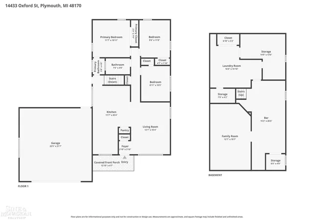 Homes for sale in Plymouth, MI | 14433 Oxford Rd, Plymouth, MI 48170 | MLS# 50214890