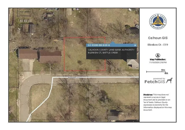 Photo 1 of Land for sale at V/l Blenken Ct, Battle Creek, MI 49037 | MLS# 70505078 | Listing updated on 2026-08-05