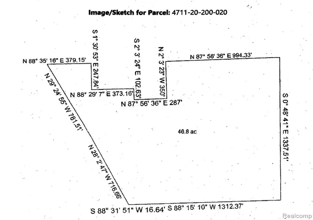 1st image of 0000 Crooked Lake Rd, Howell, MI 48843 | MLS# 60367133