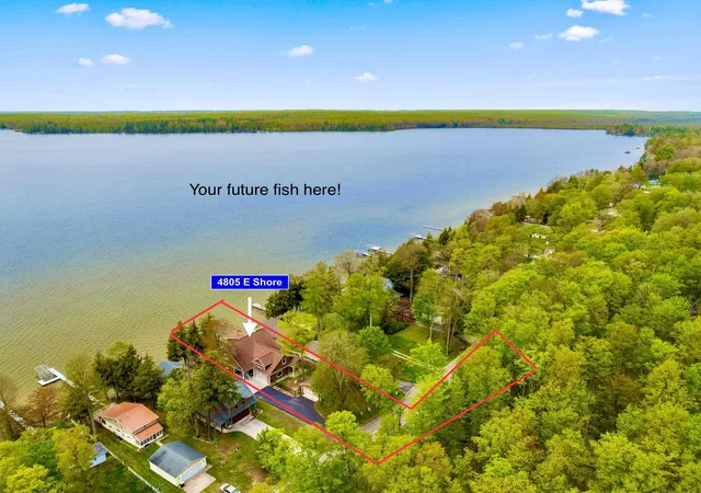 Homes for sale in Kalkaska, MI | 4805 E Shore Dr #Lot: 24 &11, Kalkaska, MI 49646 | MLS# 80068686