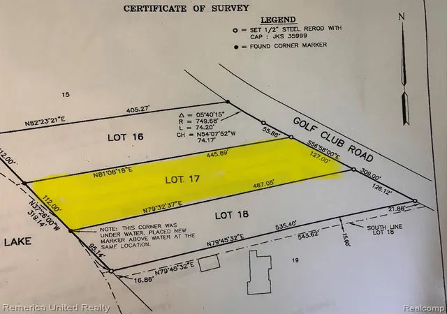16th image of Lot 17 Vl Golf Club, Howell, MI 48843 | MLS# 60995521