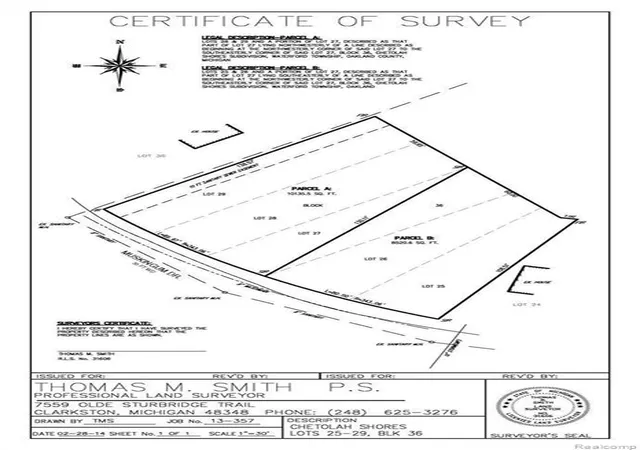 Photo 1 of Land for sale at 00000 Muskingum, Waterford, MI 48327 | MLS# 21502611 | Listing updated on 2026-05-03