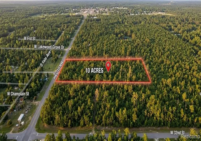 1st image of V/l Parcel A Hwy 10 Nw, Lake, MI 49304 | MLS# 61022920