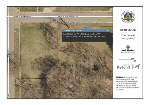 Photo 1 of Land for sale at 63 Helen M Montgomery Ave, Battle Creek, MI 49037 | MLS# 70505079 | Listing updated on 2026-08-05