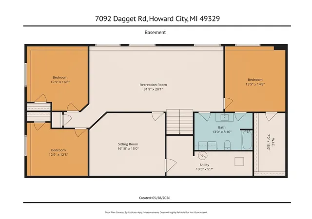 Homes for sale in Howard City, MI | 7092 Dagget Rd, Howard City, MI 49329 | MLS# 70535914