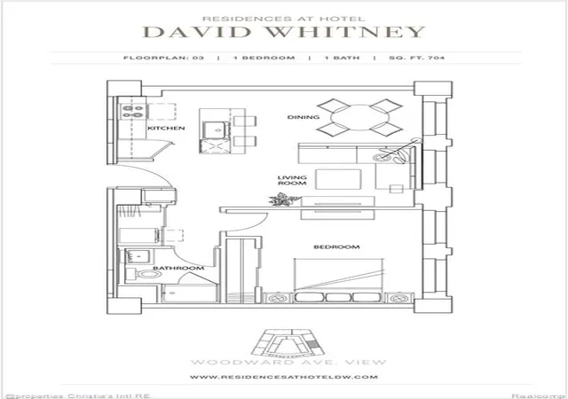Homes for sale in Detroit, MI | 1 Park Ave #1703, Detroit, MI 48226 | MLS# 60963385