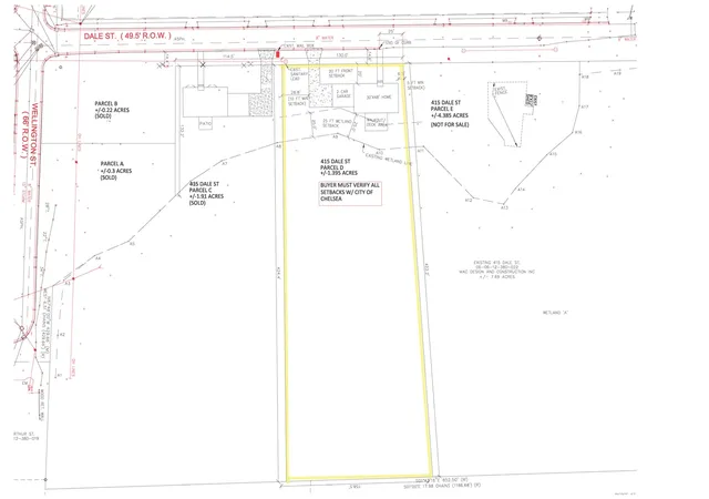 Photo 3 of Land for sale at 415 Dale St, Chelsea, MI 48118 | MLS# 70513268 | Listing updated on 2026-08-25
