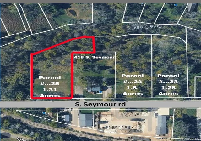 Homes for sale in Flushing, MI | Vacant Land Seymour (parcel 25) Rd, Flushing, MI 48433 | MLS# 60965984