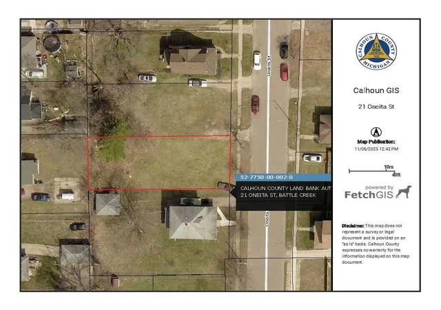 Photo 1 of Land for sale at 21 Oneita St, Battle Creek, MI 49037 | MLS# 70505081 | Listing updated on 2026-08-10