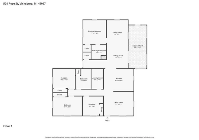 Homes for sale in Vicksburg, MI | 524 Rose St, Vicksburg, MI 49097 | MLS# 70543688