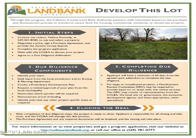 Photo 2 of Land for sale at 2 Cinderella Circle, Battle Creek, MI 49037 | MLS# 70177005 | Listing updated on 2026-08-05