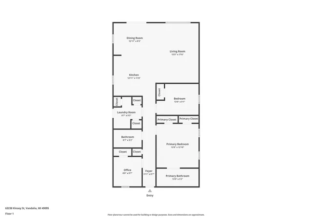 Homes for sale in Vandalia, MI | 63238 Kinsey St, Vandalia, MI 49095 | MLS# 70533758