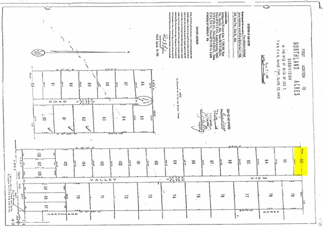 1st image of Lot 92 Valley View Dr, Harrison, MI 48625 | MLS# 50219124