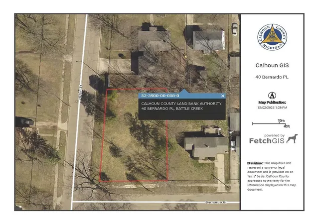 Land for sale at 40 Bernardo Pl, Battle Creek, MI 49037 | MLS# 70508085