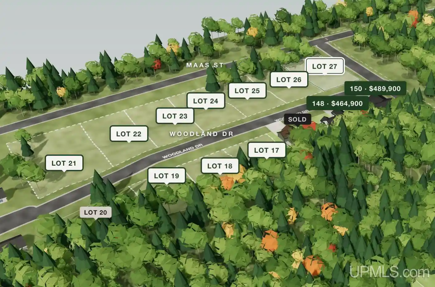 Land for sale at 153 Woodland Dr, Negaunee, MI 49866 | MLS# 50225064