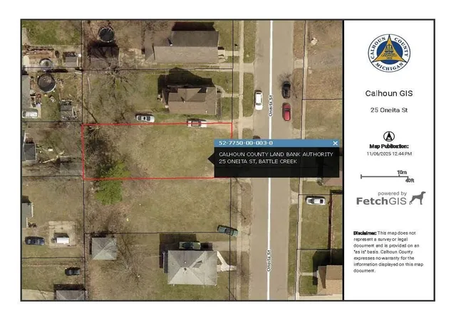 Photo 1 of Land for sale at 25 Oneita St, Battle Creek, MI 49037 | MLS# 70505080 | Listing updated on 2026-08-10