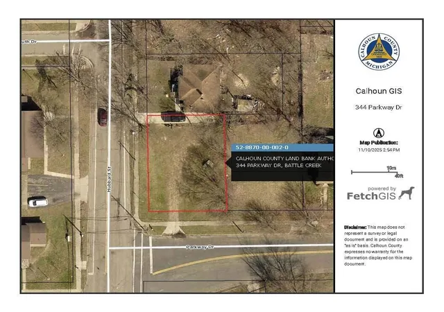 Photo 1 of Land for sale at 344 Parkway Dr, Battle Creek, MI 49037 | MLS# 70505082 | Listing updated on 2026-08-10