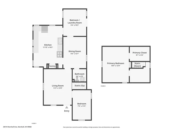 Homes for sale in Marshall, MI | 349 N Marshall Ave, Marshall, MI 49068 | MLS# 70544731