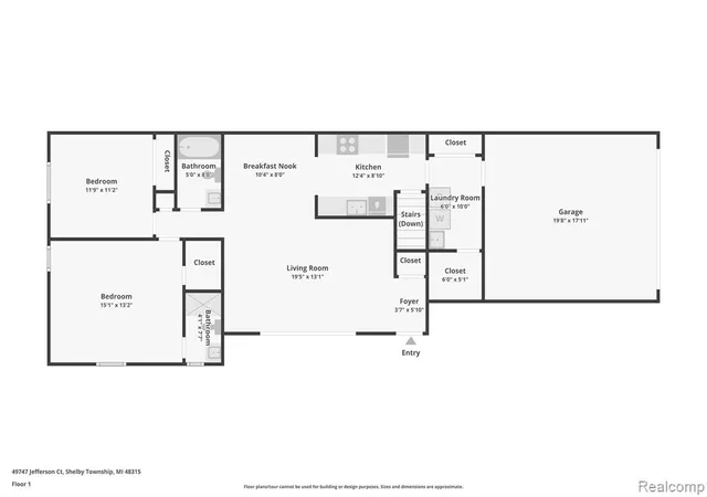 Listing Photo 2 - Condo for sale in building located at 49747 Jefferson Ct, Shelby Township, MI 48315 - Unit #
