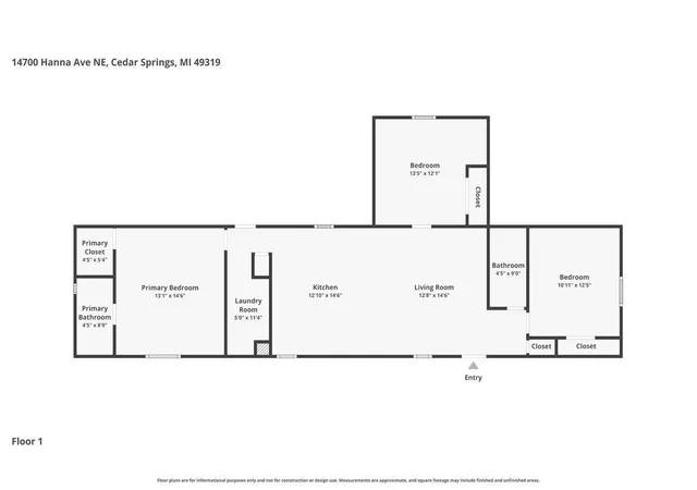 Homes for sale in Cedar Springs, MI | 14700 Hanna Ave, Cedar Springs, MI 49319 | MLS# 70534615